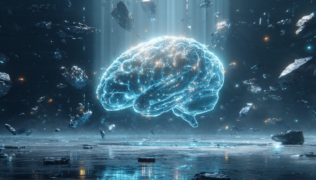 Futuristic network visualization